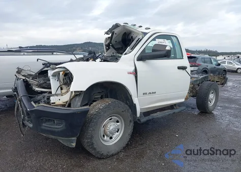 2021 Ram 2500 Tradesman 4X4 8' Box from USA, damaged, VIN 3C6MR5AJ3MG572247